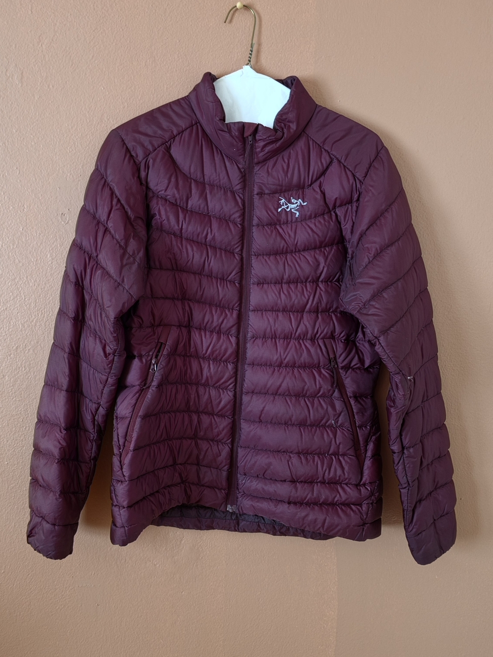Arc'teryx Maroon Cerium LT Down Puffer Jacket